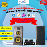 Dàn Amply Bóng Đèn AV880 Và Loa D28F Bass Đôi  - Sự Kết Hợp Hoàn Hảo Cho Âm Thanh Chân Thực.
