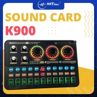 Sound Card K900 Thế Hệ Mới, Âm Thanh Sống Động, Hiệu Ứng Vui Nhộn, Giả Giọng