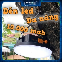 Đèn cầm tay đa năng MT8A siêu sáng tích hợp sạc dự phòng 10.000MAH