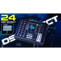 Bàn trộn âm thanh Mixer MTMax B12 - 24 hiệu ứng vang số DSP - Có hiệu ứng âm thanh như sound card