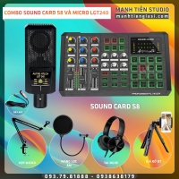 Combo Micro LGT240 vs Soundcard S8