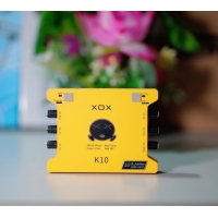Sound card XOX K10 phiên bản 10th jubilee - Soundcard nâng cấp mới nhất đến từ XOX