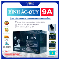 Bình Ắc Quy 9A Chuyên Dùng Cho Loa Kéo, Nhỏ Gọn, Tiện Lợi, Dung Lượng 9AH, Dùng Được Cho Loa Bass 20cm, 30cm