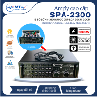 Amply Hát Karaoke Cực Hay SPA-2300 Bluetooth Công Suất Tiêu Thụ 900W 8Ω Chuyên Dùng Hát Karaoke, Nghe Nhạc, Hội Trường, Phát Biểu