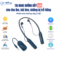 Tai Nghe Không Dây G39 Chống Ồn, Nhỏ Gọn, Khoảng Cách Kết Nối Xa, Kết Nối Dễ Dàng Với Các Thiết Bị Thông Minh Hay Các Thiết Bị Âm Thanh Khác, Bảo Hành 3 Tháng