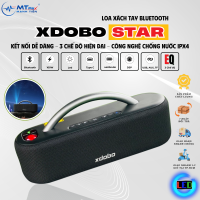 Loa Xách Tay Bluetooth Xdobo Star Công Suất Mạnh Mẽ 100W, Trang Bị Đèn Led Chiếu Sao Ấn Tượng, Bass Siêu Trầm, Âm Thanh Sống Động