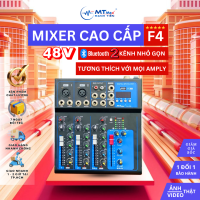MIXER F4 Nâng Cấp Âm Thanh Loa Kéo, Amply Echo, Delay Phù Hợp Với Hát Karaoke Trong Gia Đình, Hội Nghị, Tổ Chức Sự Kiện, Thu Âm.