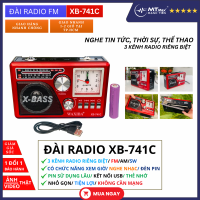 Đài Radio Fm XB-741C Nghe Tin Tức, Thời Sự, Nghe Nhạc Không Cần Mạng, Có Chức Năng Xem Giờ, Đèn Pin Chiếu Sáng, Pin Sử Dụng Lâu
