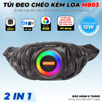 Túi Đeo Chéo Kèm Loa M803 Vô Cùng Độc Đáo Tiện Lợi Sử Dụng Du Lịch, Giã Ngoại, Giảng Dạy, Buôn Bán, Bán Hàng Rong... 