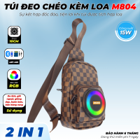 Túi Đeo Chéo Kèm Loa M804 Vô Cùng Độc Đáo Tiện Lợi Sử Dụng Du Lịch, Giã Ngoại, Giảng Dạy, Buôn Bán, Bán Hàng Rong... 