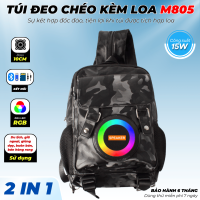 Túi Đeo Chéo Kèm Loa M805 Vô Cùng Độc Đáo Tiện Lợi Sử Dụng Du Lịch, Giã Ngoại, Giảng Dạy, Buôn Bán, Bán Hàng Rong... 