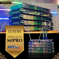 Micro Bóng Tube Cao Cấp MTMAX M1Pro, Bắt Sóng Xa Đến 120 Mét Tần Số UHF Cực Cao UHF 640-690 MHz Cùng Công Nghệ Cảm Biến Tự Ngắt Hiện Đại, Thiết Kế Sang Trọng Khi Setup
