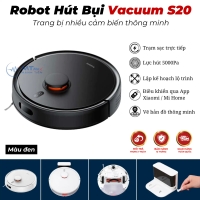 Robot Hút Bụi Thông Minh Vacuum S20 Trang Bị Nhiều Cảm Biến Thông Minh Trạm Sạc Trực Tiếp Vẽ Bản Đồ Thông Minh