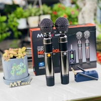 Micro Cao Cấp MTMAX K60 PRO - Micro Karaoke Không Dây Đa Năng Cao Cấp, Sử Dụng Cho Tất Cả Loại Loa Kéo, Vang, Amply Thiết Kế Mới Lạ Siêu Đẹp, Bắt Sóng Xa, Bảo Hành 12 Tháng, Thoải Mái Karaoke Gia Đình, Hội Nghị, Quán Bar