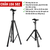 Chân loa 502 Sử Dụng Setup Dàn Karaoke, Giúp Đỡ Tốn Diện Tích, Thẩm Mỹ Đẹp Chiều cao 60-180cm Xoay 360 Độ Chất Liệu Hợp Kim Cao Cấp, Sơn Tĩnh Điện Độ Bền Cao, Không Han Gỉ 