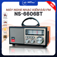 Đài FM NS-8806BT có Bluetooth Cắm USB Thẻ Nhớ Thiết Kế Cổ Điển Nghe Nhạc Hay - Kiểu Dáng Cổ Điển và Sang Trọng, Bền Bỉ Dễ Dàng Sử Dụng