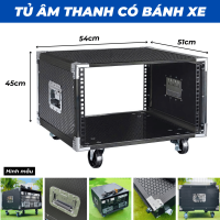Tủ Âm Thanh Có Bánh Xe, Tủ Đựng Thiết Bị Âm Thanh Cho Hệ Thống Âm Thanh, Bộ Dàn Karaoke Trở Nên Chuyên Nghiệp, Gọn Gàng Hơn
