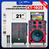 Loa Karaoke Màn Hình KT-1925 - Loa Bluetooth Kèm Micro Cao Cấp 2024, Màn Hình 21inch Sắc Nét, Bass Trầm 40cm và 14 Loa Tích Hợp, Âm Thanh Siêu Hay, Bảo Hành 12 Tháng