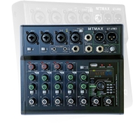 Mixer G7 MTMAX - Mixer Karaoke Loa Kéo - Hát Thu âm - 88 Hiệu ứng vang số