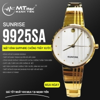 Đồng hồ Sunrise 9925SA không chỉ là một mẫu đồng hồ thời trang nổi bật trong năm 2024, mà còn là biểu tượng của sự kỳ diệu trong thiết kế và chất lượng bền bỉ.