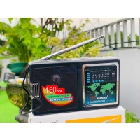 Đài FM Radio F400 Máy Nghe Đài Radio Trên Sóng FM Kiểu Dáng Mặt Trước Tân Cổ Điển, Âm Thanh Sống Động, Sắc Nét 