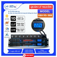 Quản Lí Nguồn Điện DBX RS-388 Cổng Nguồn Kết Nối, Màn Hình Hiển Thị Điện Áp Kết Nối, Chuyên Dùng Cho Các Thiết Bị Âm Thanh, Điện Gia Dụng