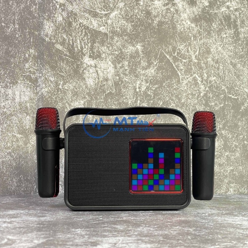 Loa Bluetooth Y6 - Đèn Led Nháy Theo Nhạc - 2 Micro Không Dây -  Đa Dạng Cổng Kết Nối