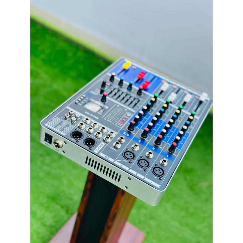 Bàn trộn âm thanh Mixer MAX68 Pro - 99 hiệu ứng vang
