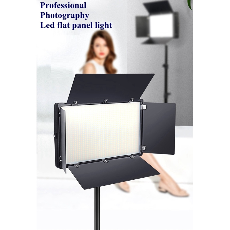 Đèn studio LED U800+ Hỗ trợ studio chụp ảnh, quay phim, livestream - Kèm chân đèn 2m1