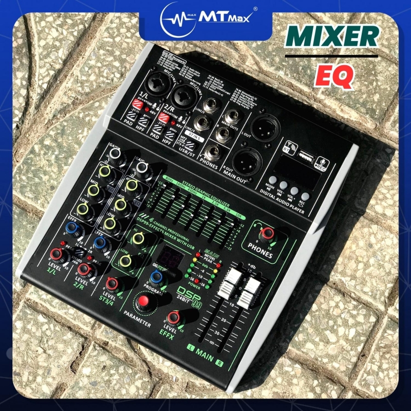 Mixer EQ – Mixer Karaoke Loa Kéo Hát Thu âm