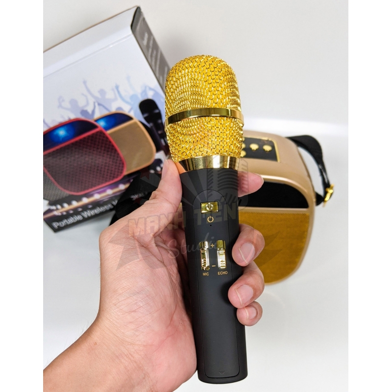 loa bluetooth xách tay Su Yosd YS A23 - Kèm 1 micro không dây - Nghe nhạc, hát karaoke cực hay