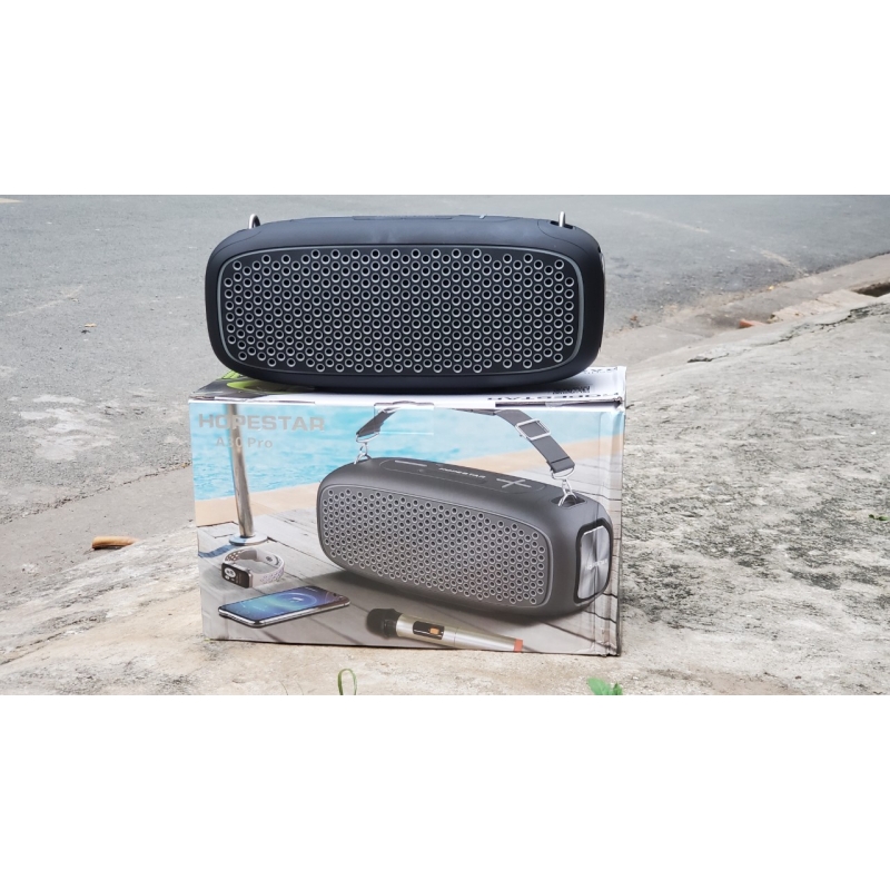 Loa Bluetooth karaoke HOPESTAR A30 Di Động Công Suất lớn Siêu Bass