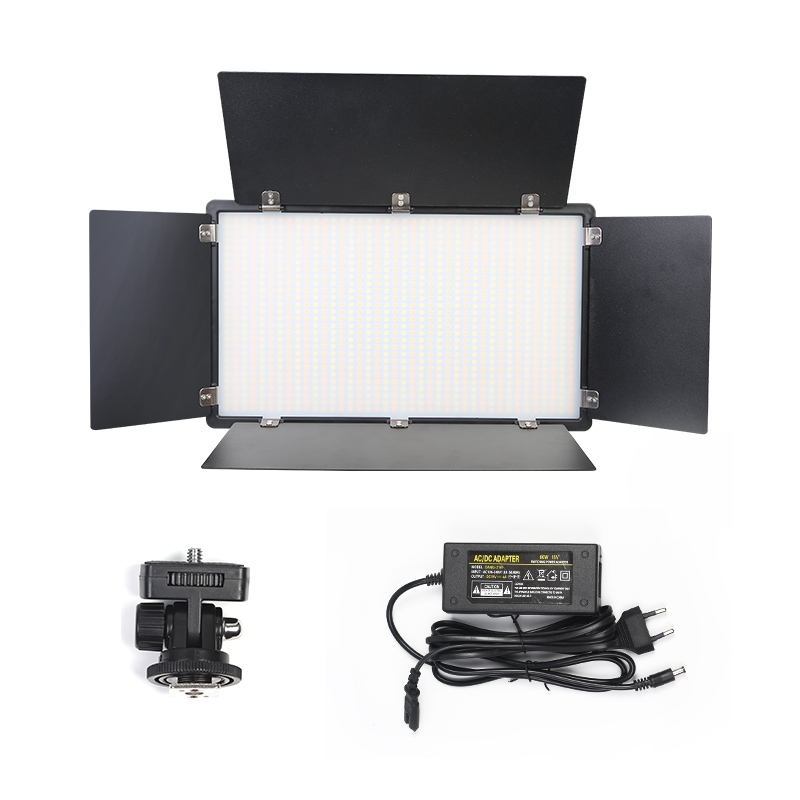 Đèn studio LED U800+ Hỗ trợ studio chụp ảnh, quay phim, livestream - Kèm chân đèn 2m1