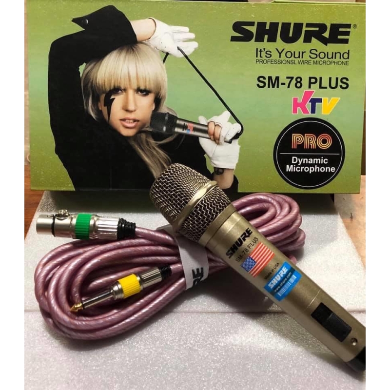 Micro có dây Shuare SM-78 Plus