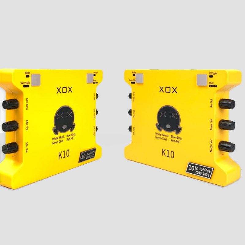 Sound card XOX K10 phiên bản 10th jubilee - Soundcard nâng cấp mới nhất đến từ XOX