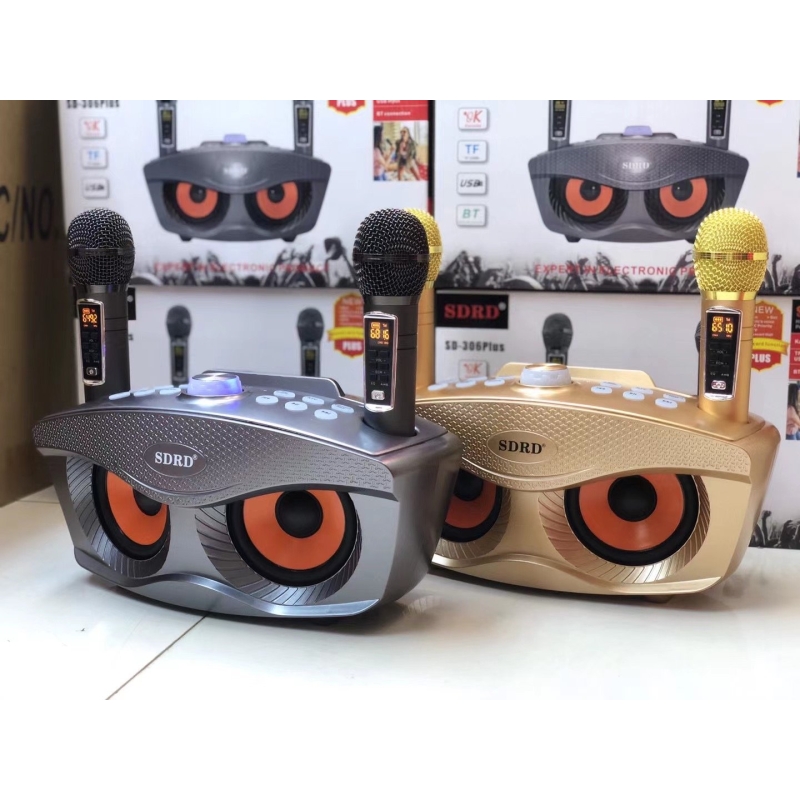 Loa karaoke bluetooth SD 306 Plus - Loa mắt cú nâng cấp - Phiên bản cao cấp của SD 306
