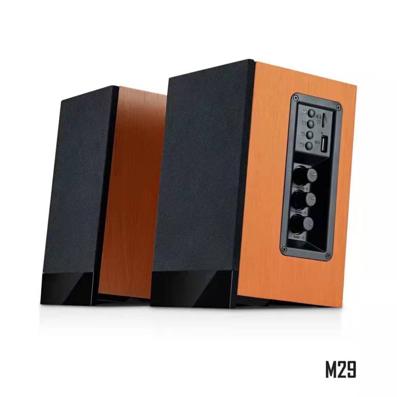 Loa vi tính Sunsure M29 - loa vi tính 2.0 âm thanh stereo rạp hát - Kết nối Bluetooth, AV, USB, SD