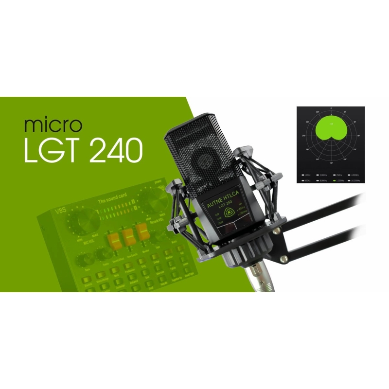 Combo Micro LGT240 vs Soundcard H9