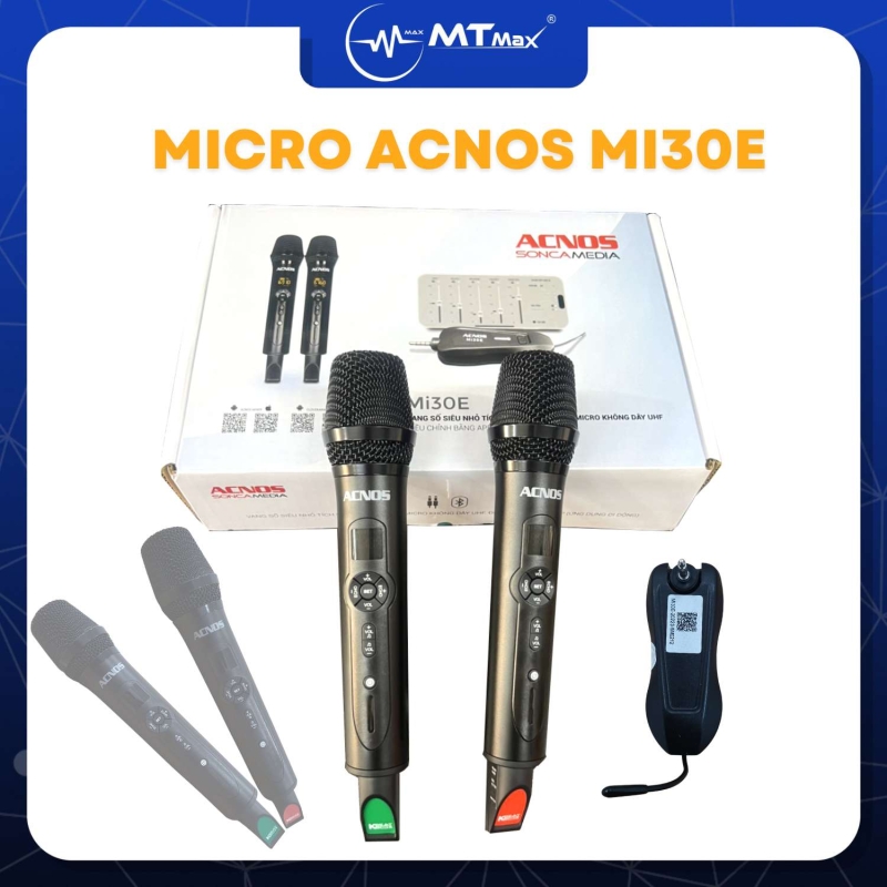 Micro Acnos MI30E – tích hợp app điều chỉnh từ xa