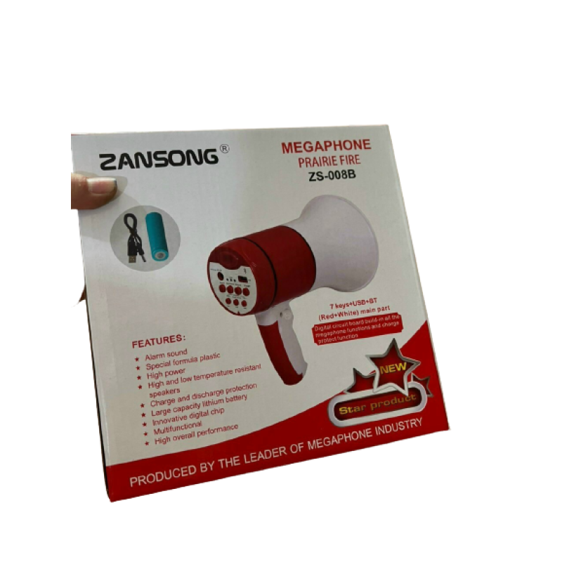 Loa phát thanh loa phóng thanh ZANSONG ZS-008B có Bluetooth âm thanh cực to