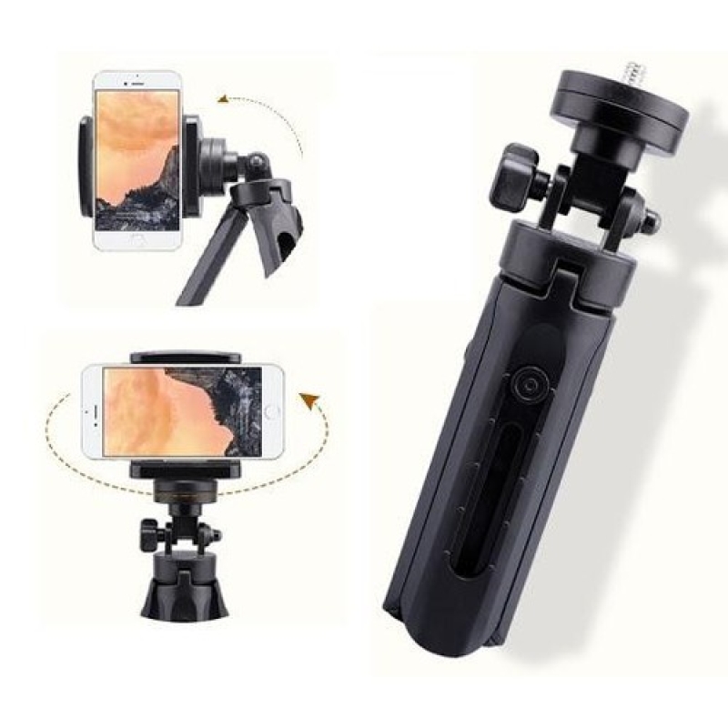Giá đỡ 3 chân Tripod Support MT01 xoay 360 độ - giá đỡ cho đèn livestream, máy ảnh, điện thoại, ipad