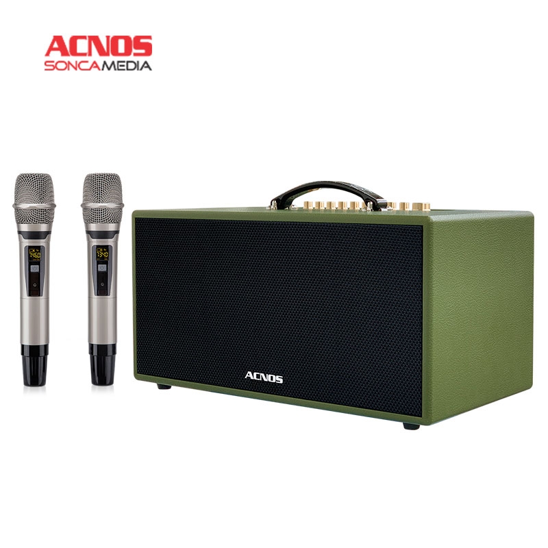 Dàn âm thanh di động ACNOS CS445 - Hệ thống 2 Loa full 6.5 inch và 2 loa treble