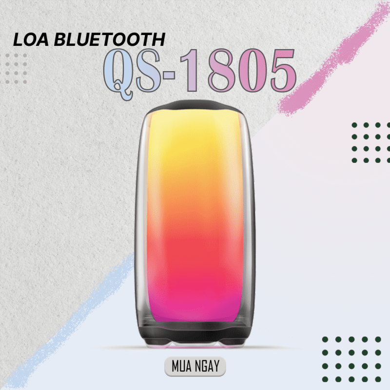 Loa Nghe Nhạc Pluse 5 - Loa Bluetooth Cao Cấp, Công Suất 30W, Đèn RGB Cao Cấp, Thiết Kế Nhỏ Gọn, Dễ Dàng Mang Đi Chơi Cùng Bạn Bè