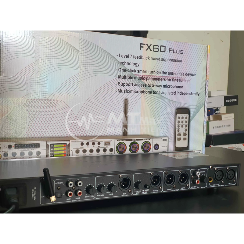 Vang cơ chuyên nghiệp FX60 Plus – Hiện đại âm thanh cực chuẩn, chống hú hiệu quả
